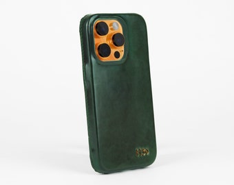 IPhone 17/16/15/14/13/12/SE Horween Shell Cordovan Leather Case