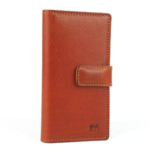 Étui portefeuille en cuir au tannage végétal pliable/pliable pour Pixel 9 / 9 PRO / Pro style livre - tp2