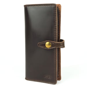 Pixel 9/9 Pro/9 Pro XL/9 Pro Fold Custodia a libro in pelle Horween Shell Cordovan per Google Pixel - tp1