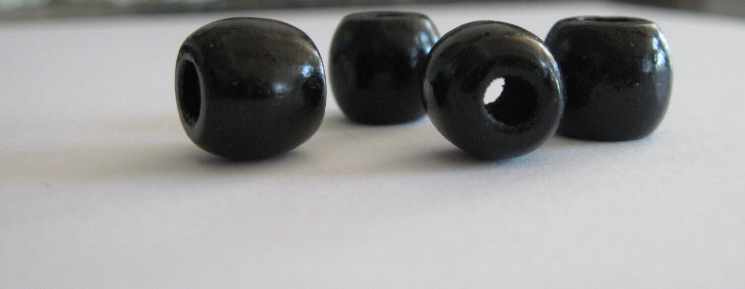 Natural Wooden Beads Large Hole Wooden Beads For Diy Jewelry - Temu