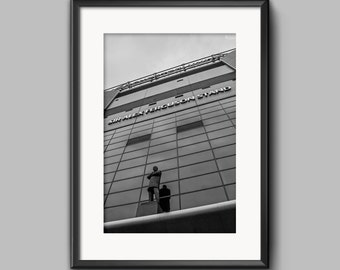 Sir Alex Ferguson Statue Print: Manchester United Fine Art