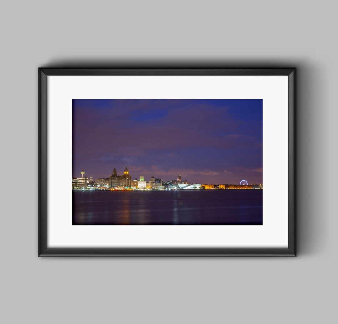 Liverpool City Skyline a Fine Art Photograph - Etsy