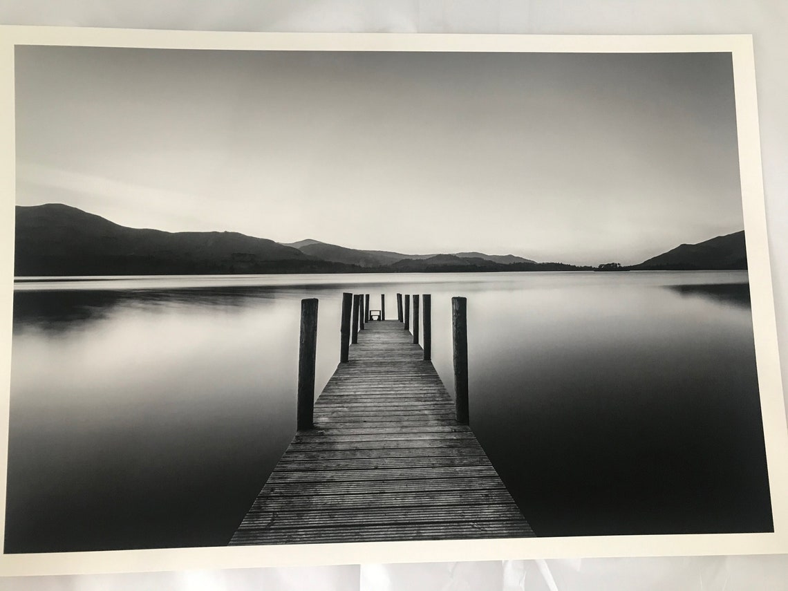 Ashness Jetty Derwentwater / Lake District / Wall Art / Etsy UK