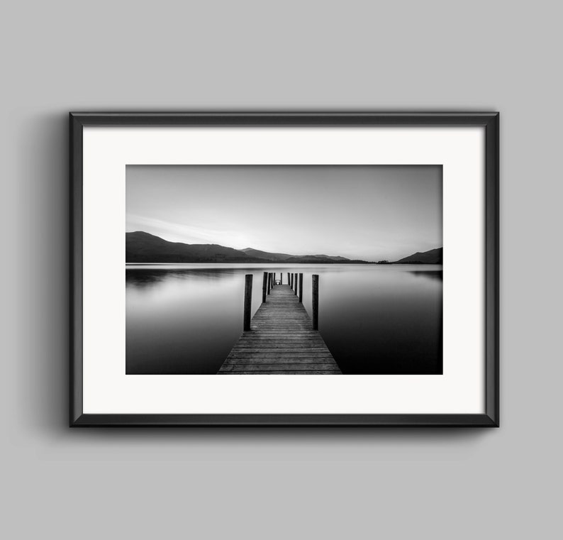 Ashness Jetty Derwentwater / Lake District / Wall Art / Etsy UK