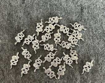 25 Southwestern Snake Beads
