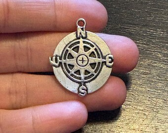 Lot of 5 Compass Charms