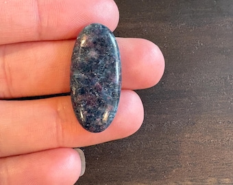 Ruby in Kyanite Cabochon
