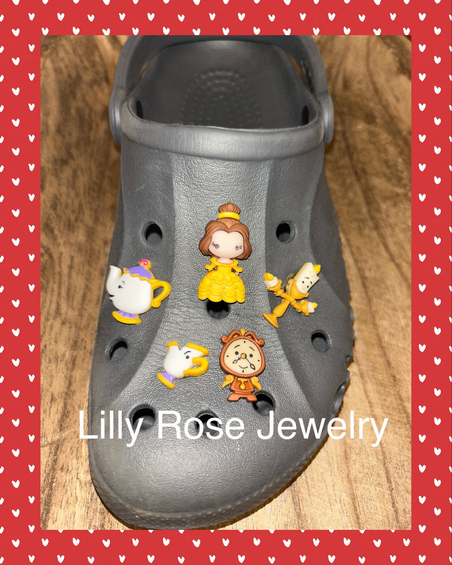 Belle Designer Baby Crocs With Charms – PinkIce Novelty