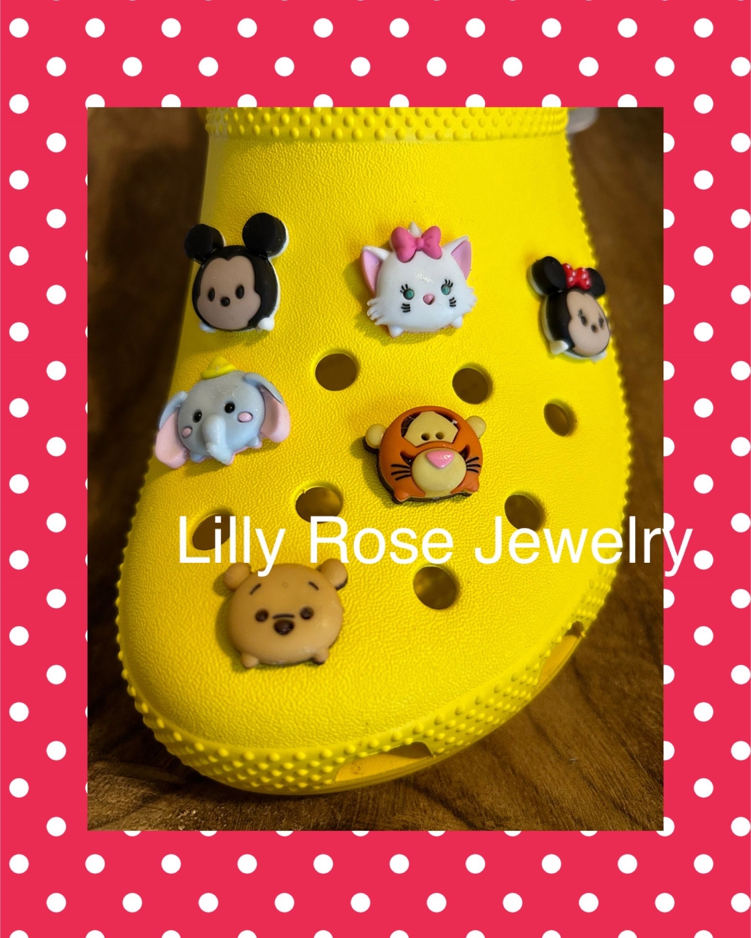 Winnie the Pooh Jibbitz Set - Etsy
