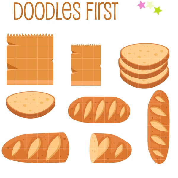 Bread Making Clip Art - Etsy