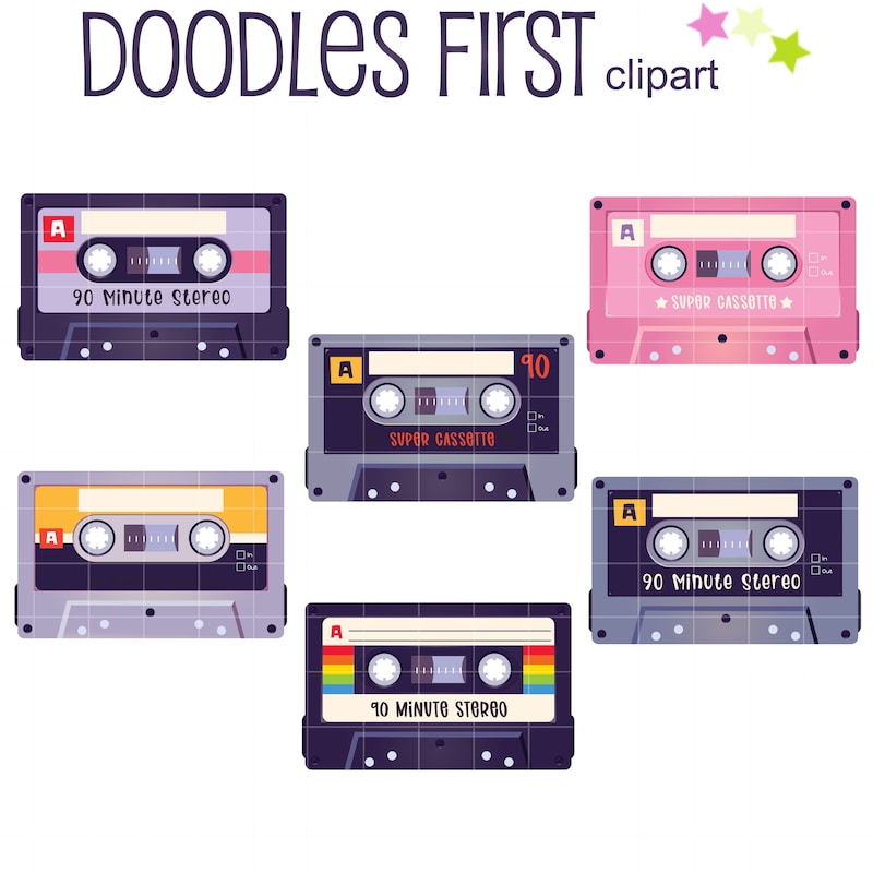 Cassette Tape Printable - Etsy