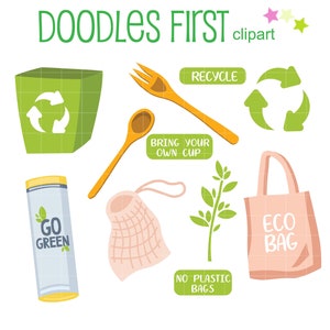 Recycle elementen digitale illustraties voor scrapbooking kaarten maken cupcake toppers papier ambachten