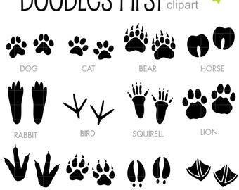 Download Animal tracks | Etsy