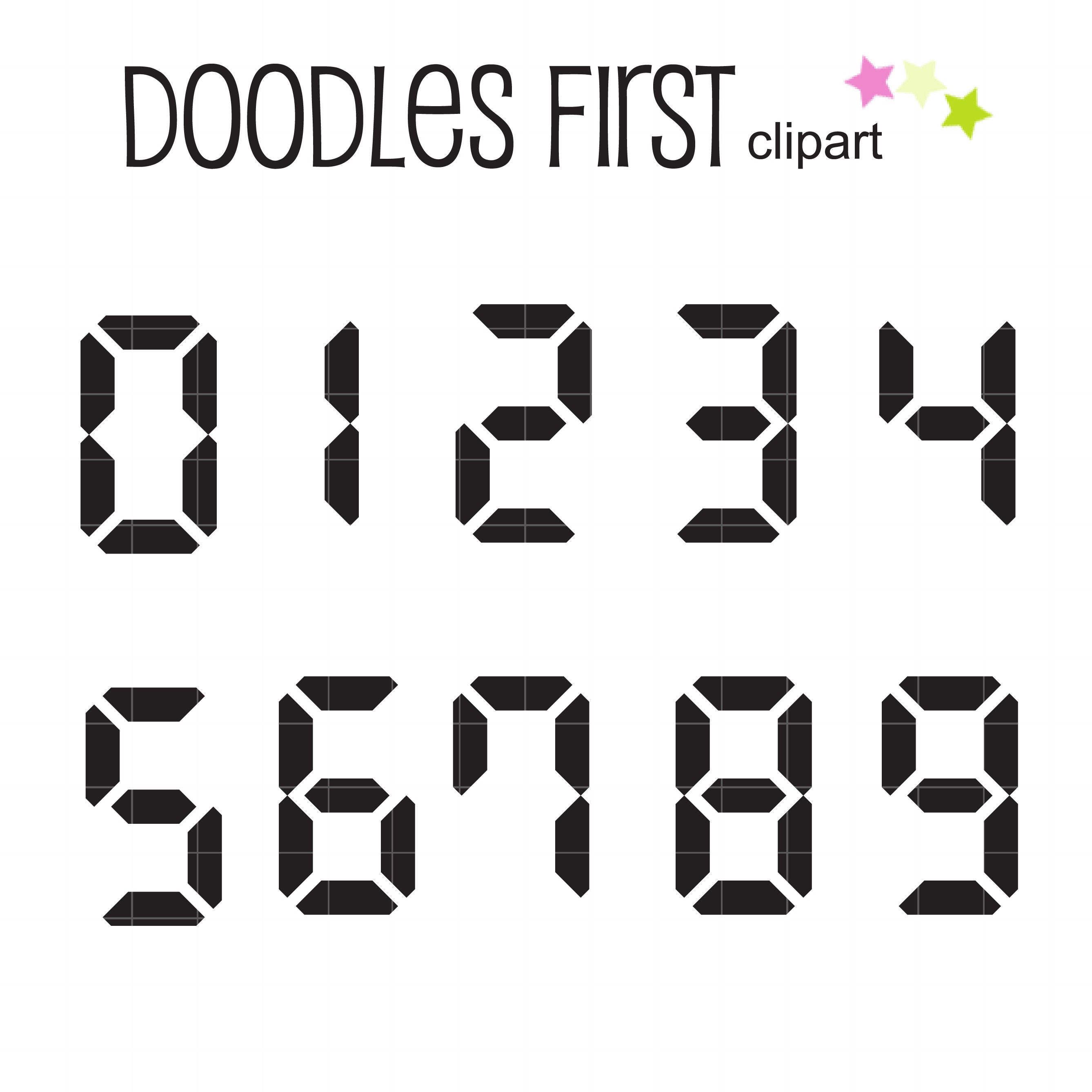 Numeros de reloj para imprimir sale