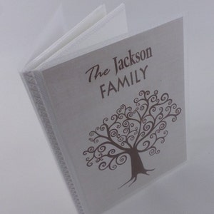 Family photo album personalized photo album family Tree Anniversary family book Bridal shower Wedding shower gift 4x6 or 5x7 picture 311 image 1