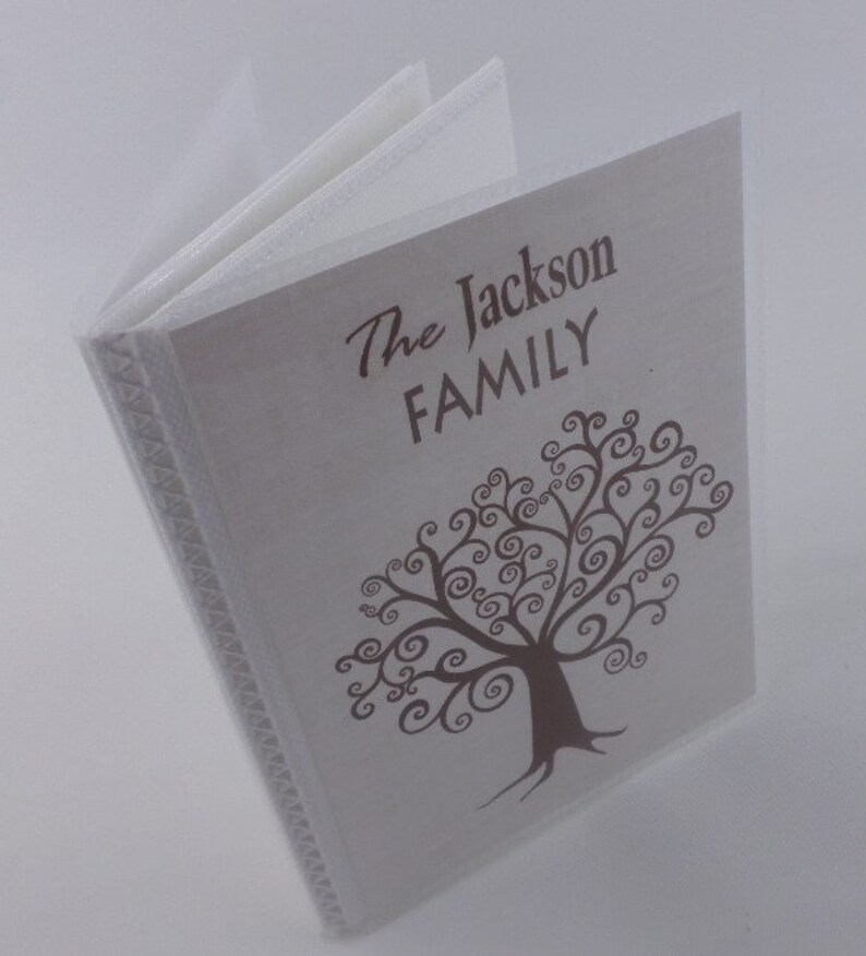 Family photo album personalized photo album family Tree Anniversary family book Bridal shower Wedding shower gift 4x6 or 5x7 picture 311 image 1