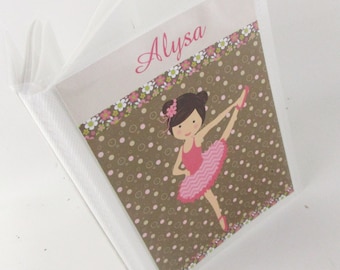 Girl Photo Album, Ballerina Picture Album, Recital Personalized Photo Album, 4x6 photo album 5x7 , dancing ballet dance team, photo book 505