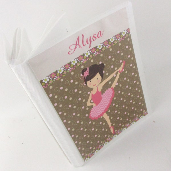 Girl Photo Album, Ballerina Picture Album, Recital Personalized Photo Album, 4x6 photo album 5x7 , dancing ballet dance team, photo book 505