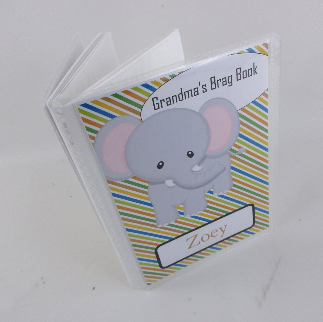 Álbum de recuerdos elefantito bebe