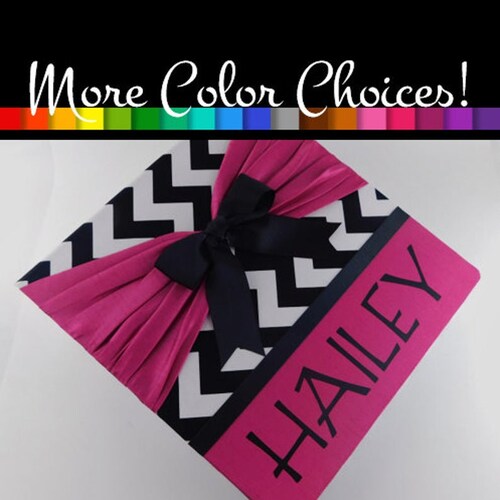 Baby Girl Memory Book - shops Personalized Girl Baby Memory Book - Black Chevron with Hot Pink - MORE COLORS