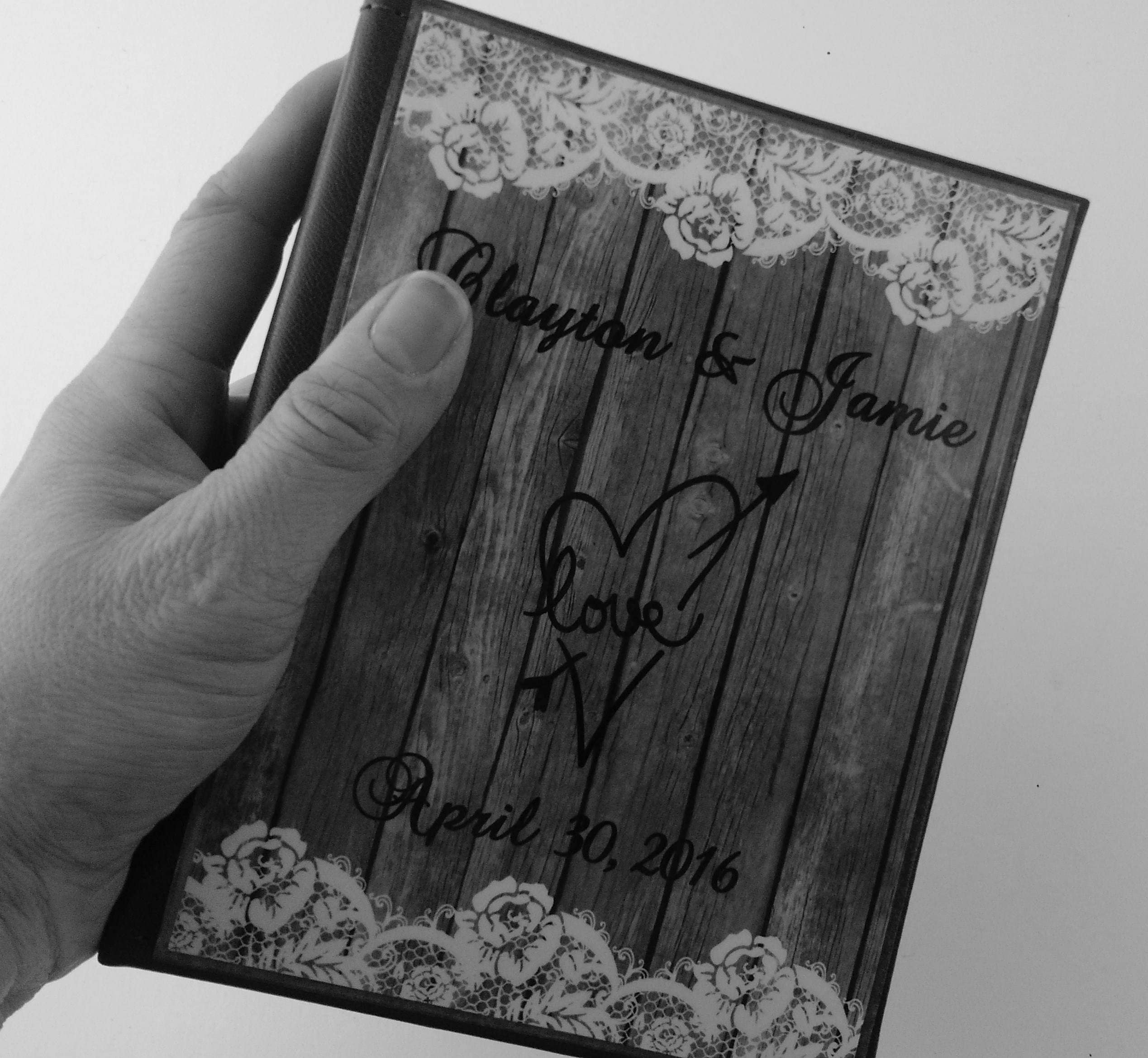 Baby Boy Photo Album Holds 4x6 Pictures Personalized Name Etsy UK