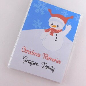 Snowman Photo Album 