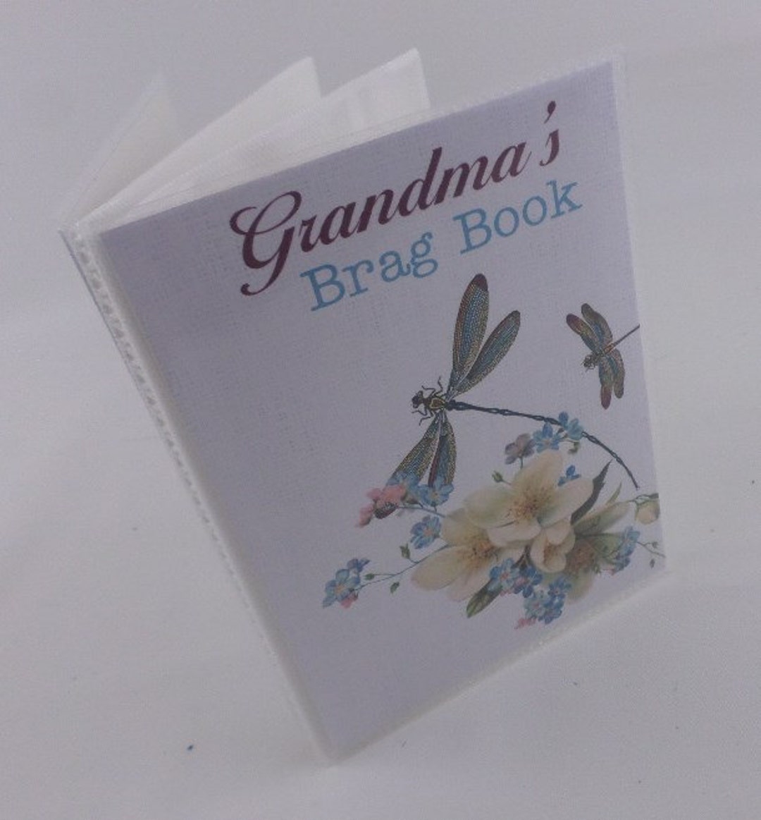 Grandma Brag Book Personalized Photo Album Family Photo Book Boy Baby ...