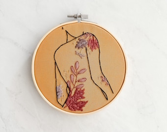 All Fall Embroidery Art Piece- Ready to Ship