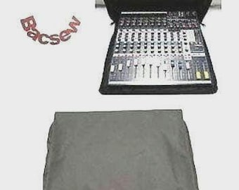 To Fit SOUNDCRAFT Efx 8,12/ Epm 6,8,12/ MfxI8, Mfxi12,/ Mpmi12 / Signature 10/12 MIXER COVER / Base Zip With Webbing Handle *New*