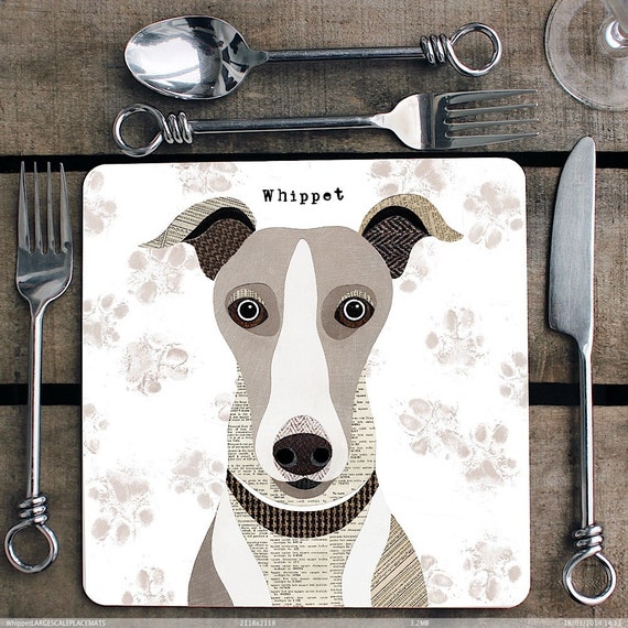 Personalised dog placemat Clearance