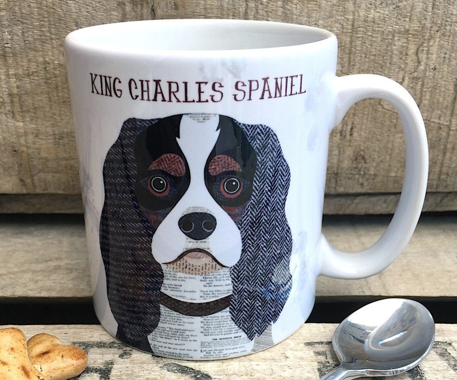 King Charles Spaniel personalised Mug Etsy