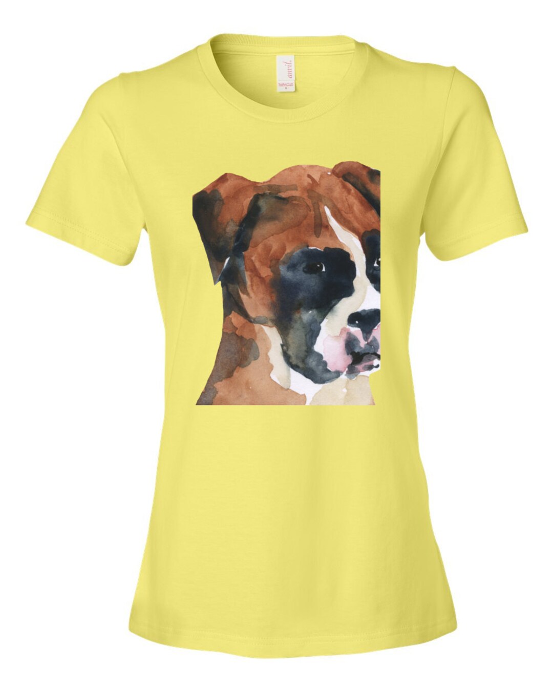 Boxer Dog Tshirt for Women Etsy
