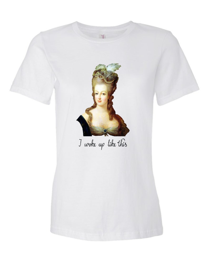 Marie Funny History Tshirt i Woke up Like Etsy
