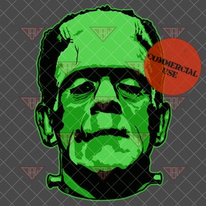 Frankenstein’s Monster...Transparent PNG for Sublimation or Image Transfer