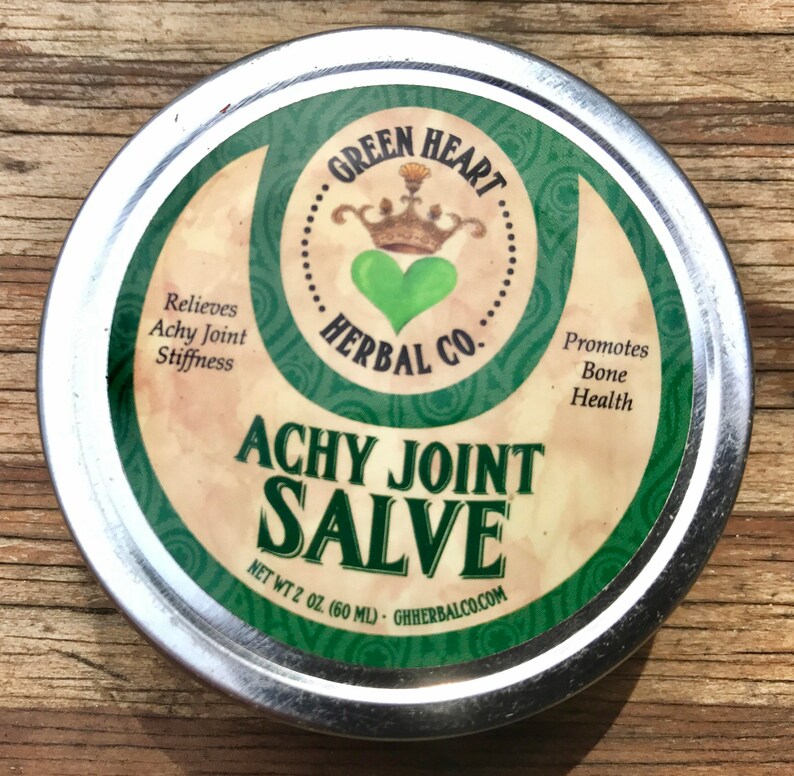 Achy Joint Salve 2oz Relieves Stiff Achy Joints and Promotes Etsy
