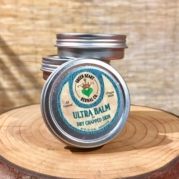 Ultra  Balm 1oz Dry and Chapped skin and Lips with Protection, All Natural