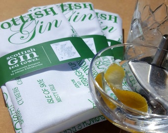 Gin Tea Towel