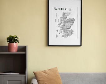 Whisky Word Map