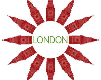 London Art Print - Big Ben