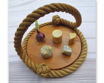 Audoux Minet rope tray circa 1950