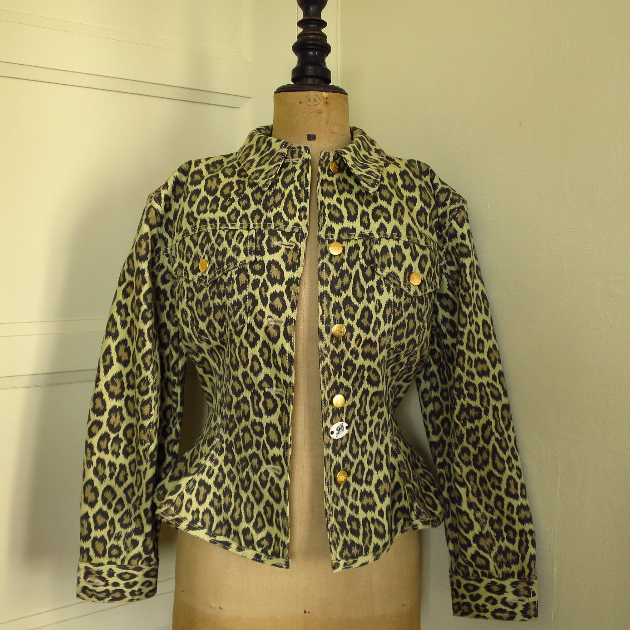 Jacket Jean Paul GAULTIER GAULTIER JUNIOR 80s Panther - Etsy