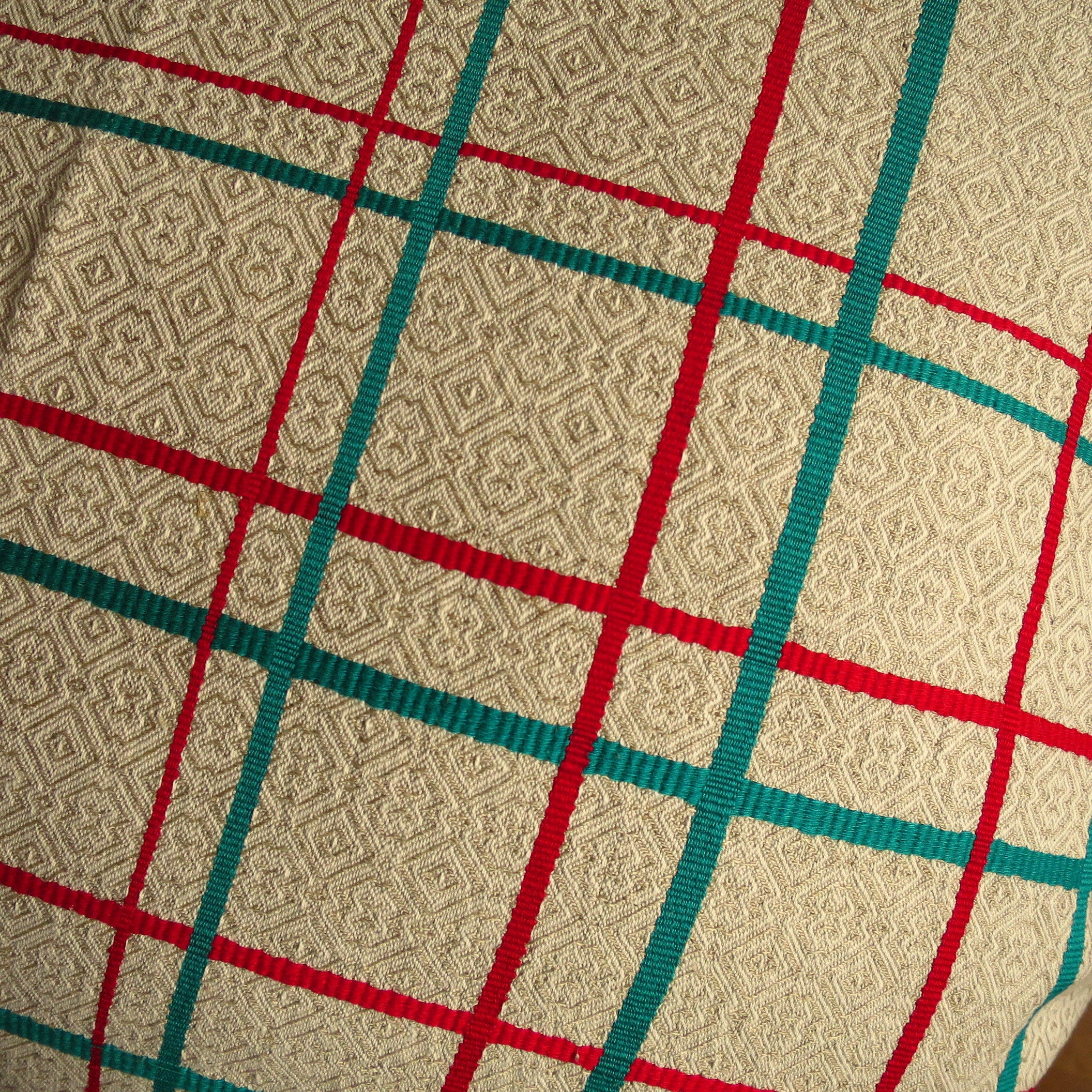 Tablecloth and 6 Assorted Basque Jacquard Napkins, Cotton, Vintage ...