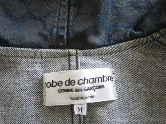 COMME DES GARCONS Chaqueta vaquera bata talla M Etsy Mexico
