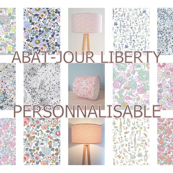 Personnalisez votre ABAT-JOUR LIBERTY