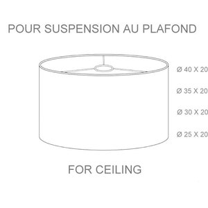 Abat-jour MAGIC SUSPENSION/CEILING