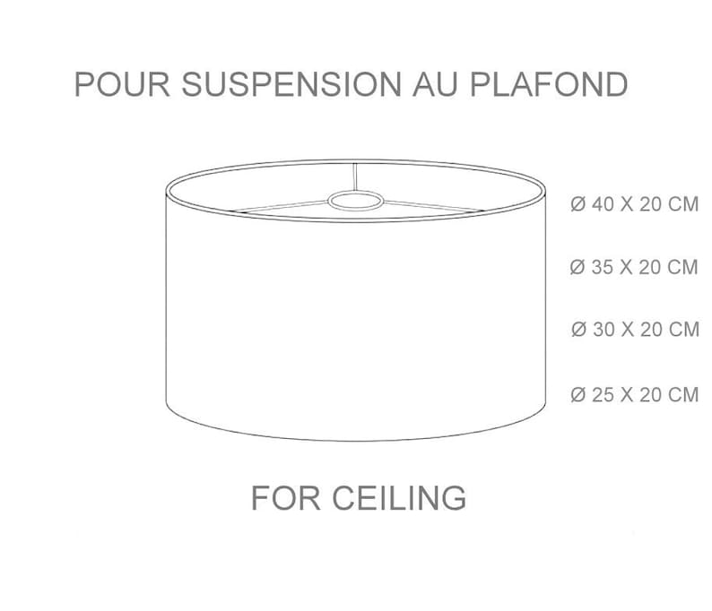 Abat-jour MAGIC SUSPENSION/CEILING