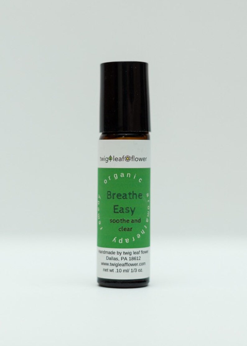 Breathe Easy Vegan Aromatherapy Remedy Etsy