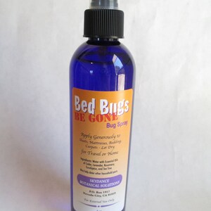 Bed Bugs Begone Spray for Home, Office, Outdoors - Weddings, Parties, Ants, Spiders, Hotels - 8oz