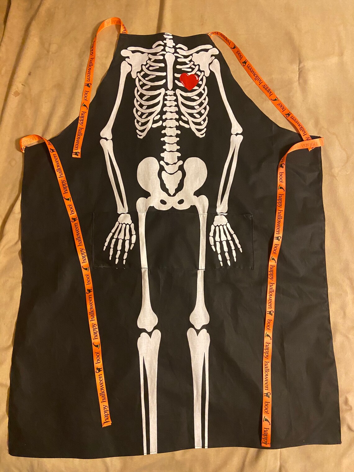 Skeleton Apron Etsy