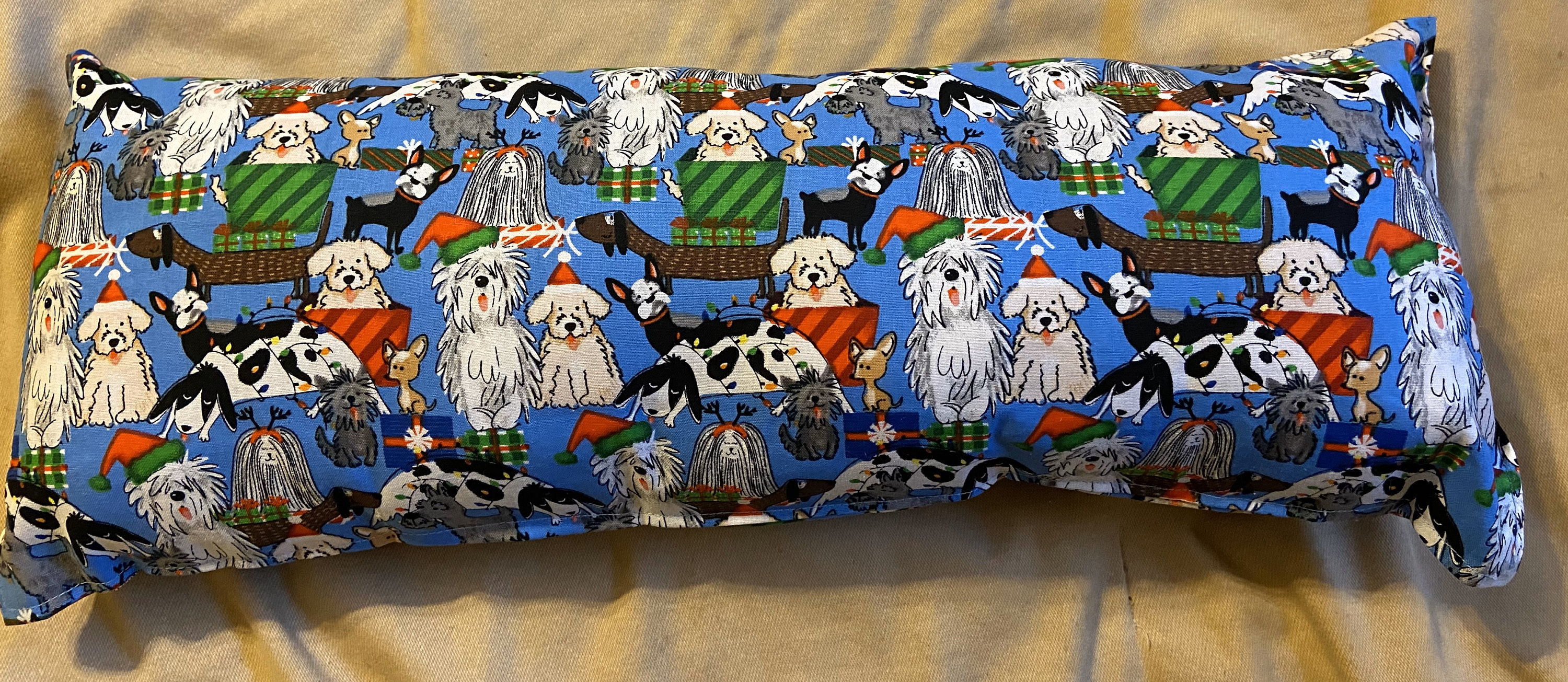 Christmas decorative dog pillow Etsy